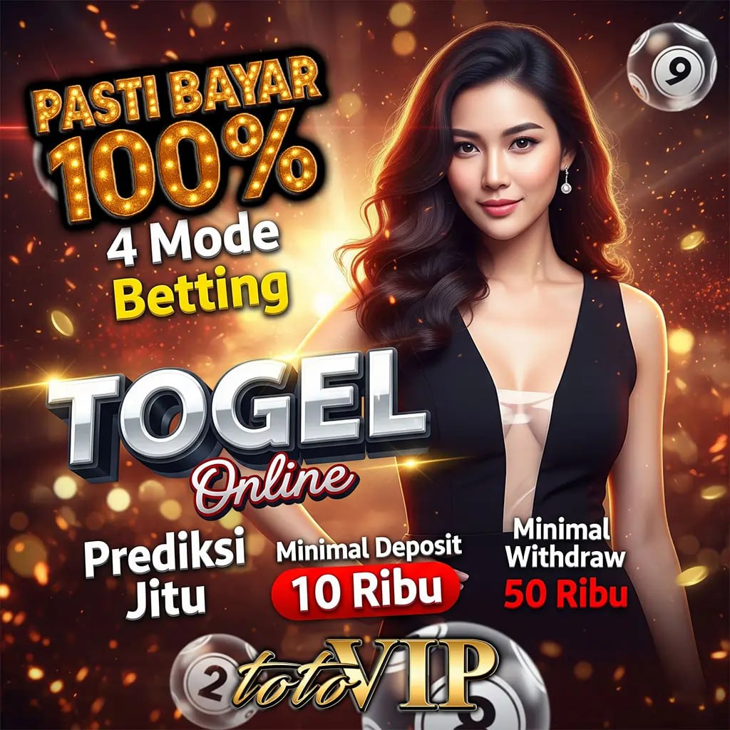 Totovip : Agen Togel 4D Toto Resmi Modal Bet Rp. 1000 Menang Rp. 1.000.000